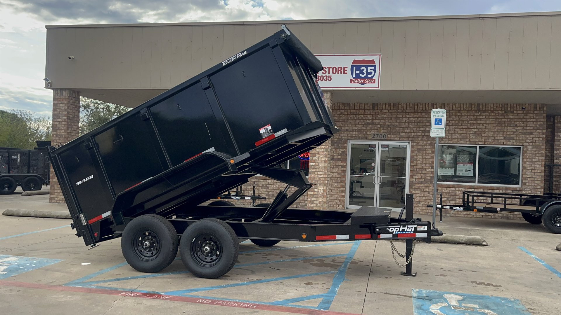 Used 2025 Top Hat Trailers 7x12 DPX 140 Dump Trailer Rental