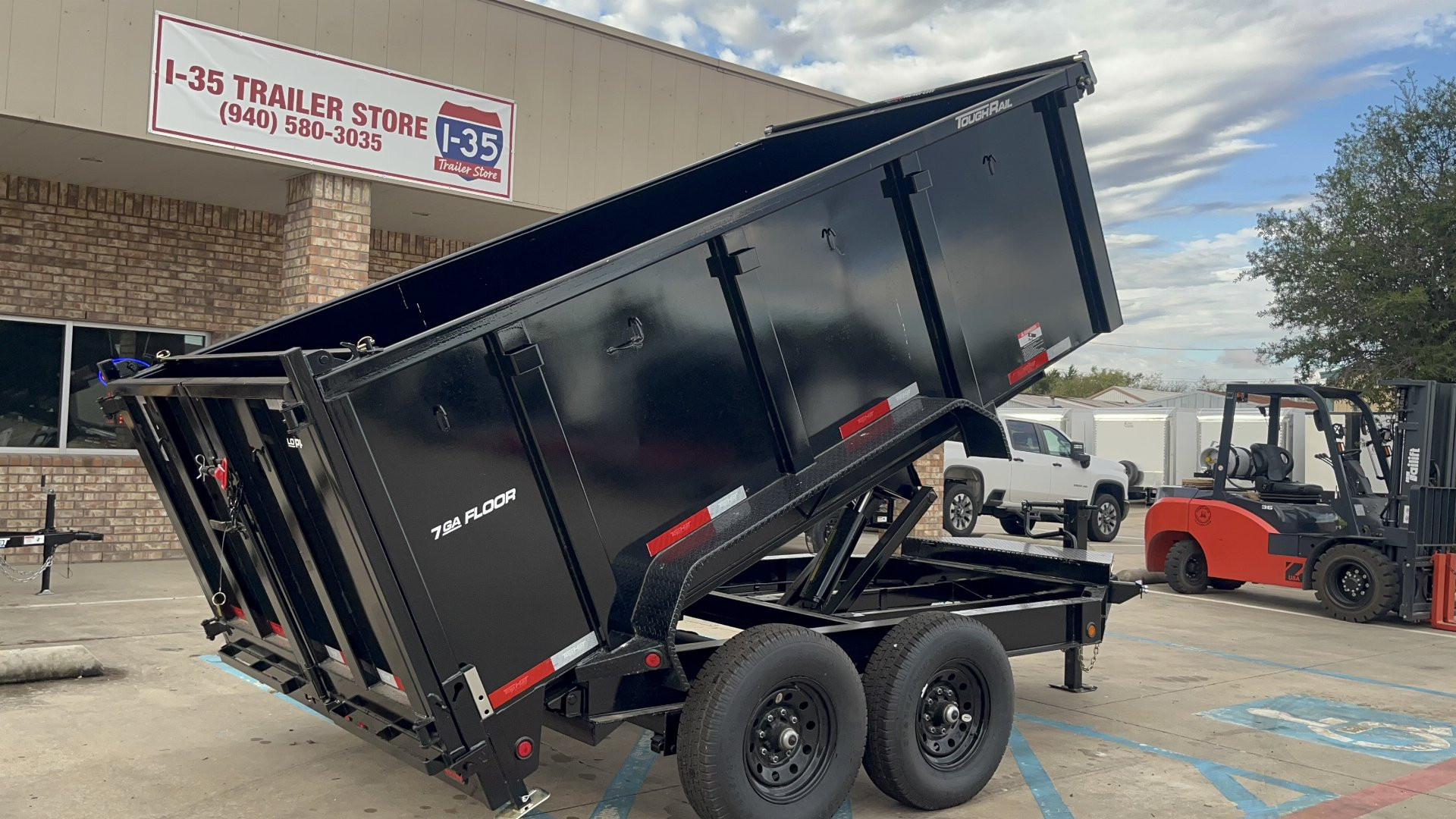 Used 2025 Top Hat Trailers 7x12 DPX 140 Dump Trailer Rental