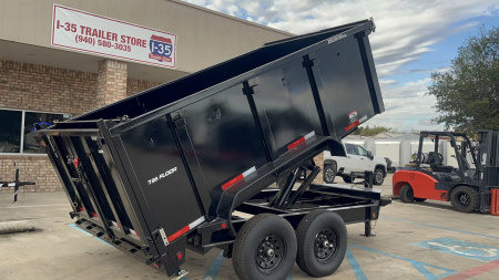 Used 2025 Top Hat Trailers 7x12 DPX 140 Dump Trailer Rental