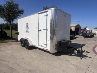Used 2025 CARGO CRAFT EF 7162 Cargo / Enclosed Trailer