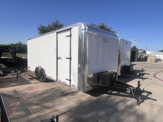 Used 2025 Cargo Craft FTBAC 8.5x20 Rental Enclosed trailer