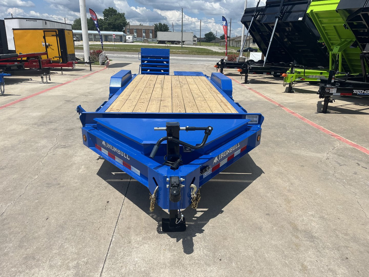 New 2026 Iron Bull EWB 83" x 20'  14K Equipment Trailer