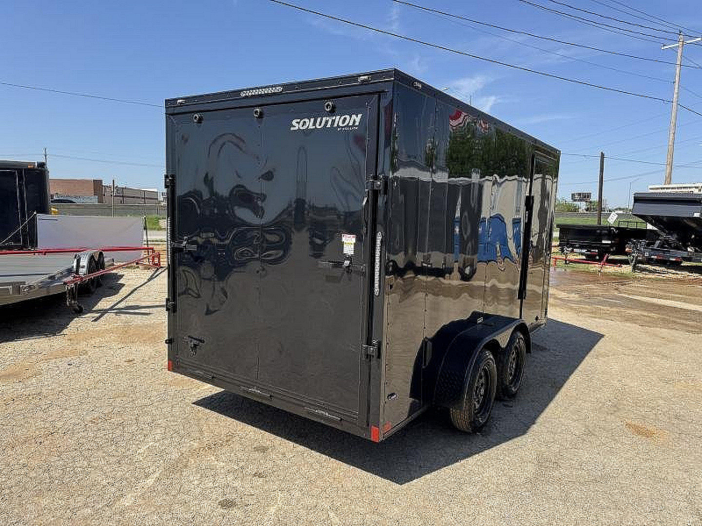 New 2025 Stallion Manufacturing LLC TS 7x14 Cargo / Enclosed Trailer