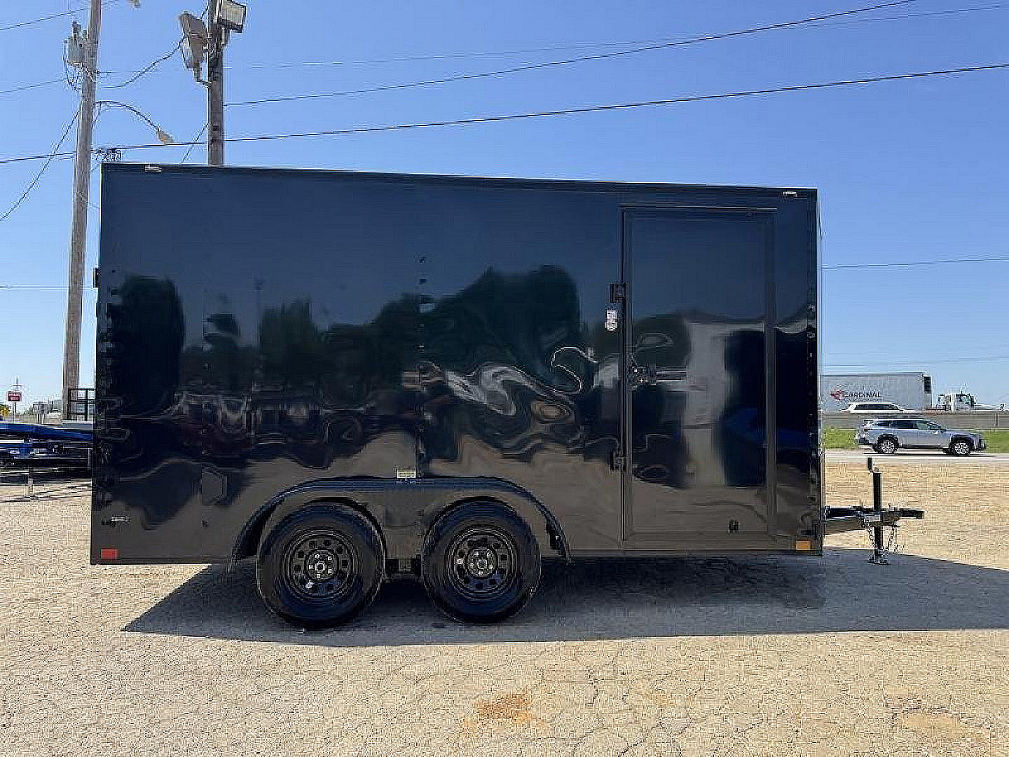 New 2025 Stallion Manufacturing LLC TS 7x14 Cargo / Enclosed Trailer