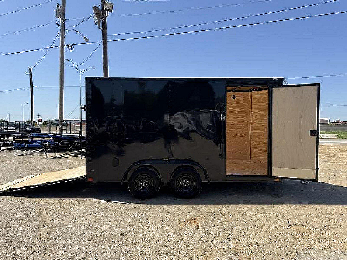 New 2025 Stallion Manufacturing LLC TS 7x14 Cargo / Enclosed Trailer