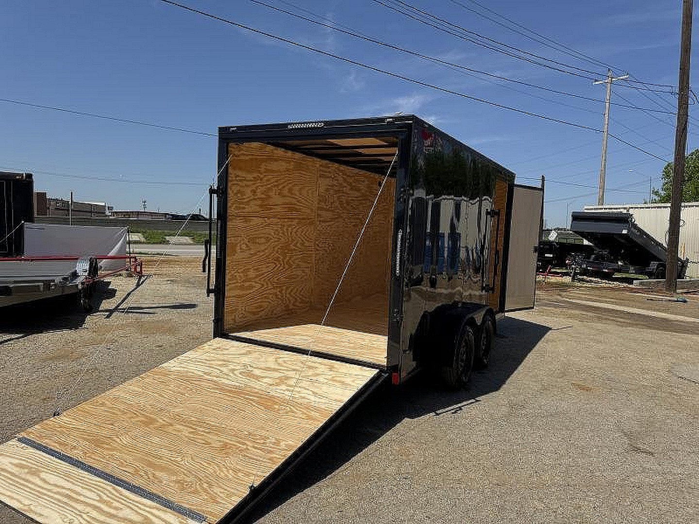 New 2025 Stallion Manufacturing LLC TS 7x14 Cargo / Enclosed Trailer