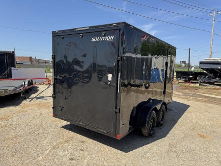 New 2025 Stallion Manufacturing LLC TS 7x14 Cargo / Enclosed Trailer