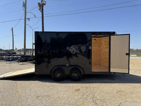 New 2025 Stallion Manufacturing LLC TS 7x14 Cargo / Enclosed Trailer
