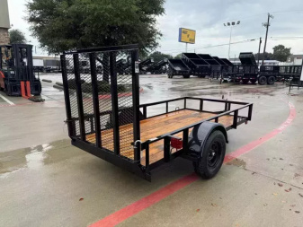 New 2025 Top Hat Trailers 10x60" X  Utility Trailer