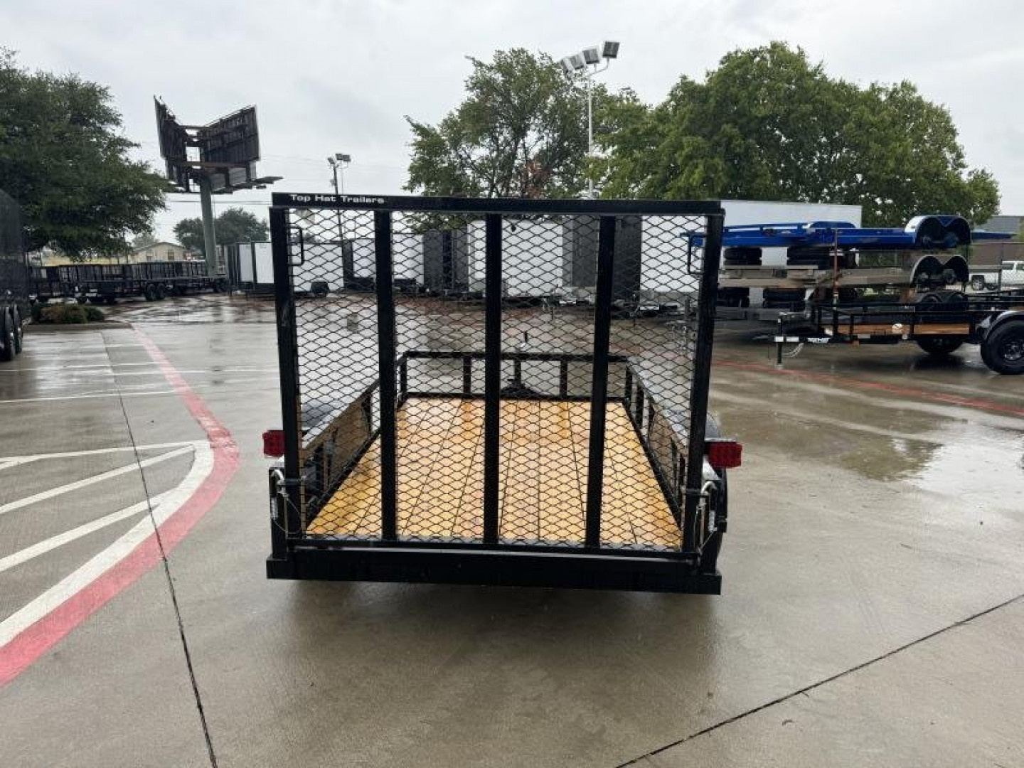 New 2025 Top Hat Trailers 8x60" X  Utility Trailer