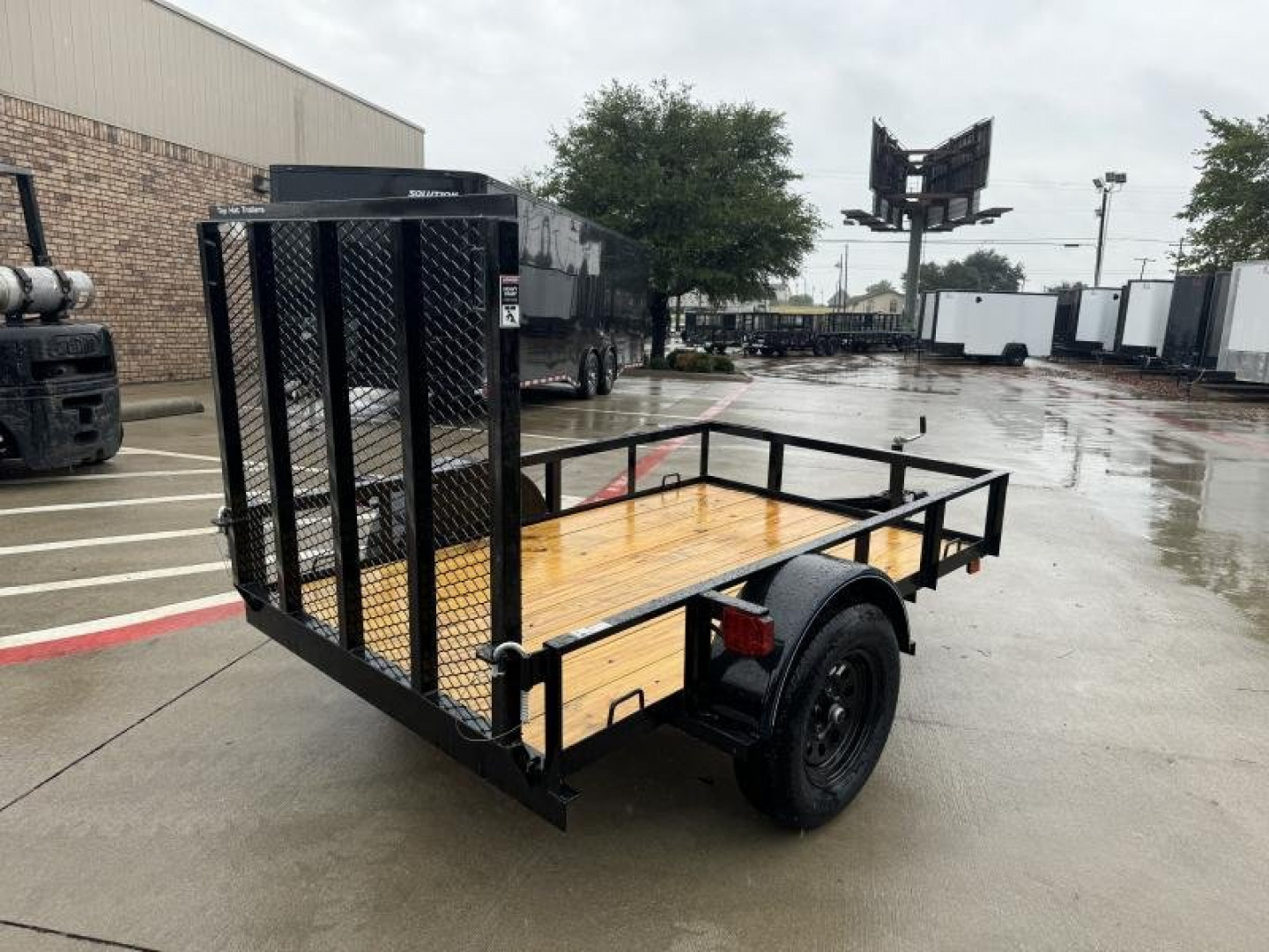 New 2025 Top Hat Trailers 8x60" X  Utility Trailer