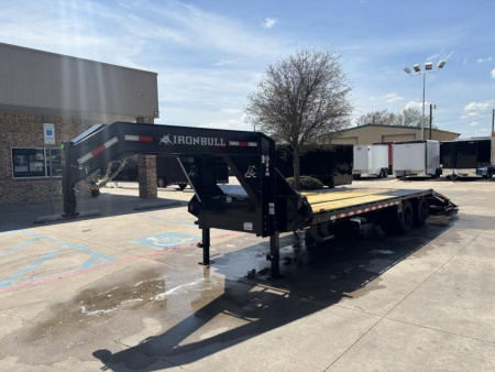 New 2025 Iron Bull FLG22 102 x25' Equipment Trailer