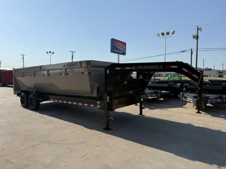 New 2025 Iron Bull DBG14 83x20 Dump Trailer