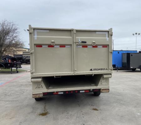 New 2025 Iron Bull DBG14 83x20 Dump with 2 Bins