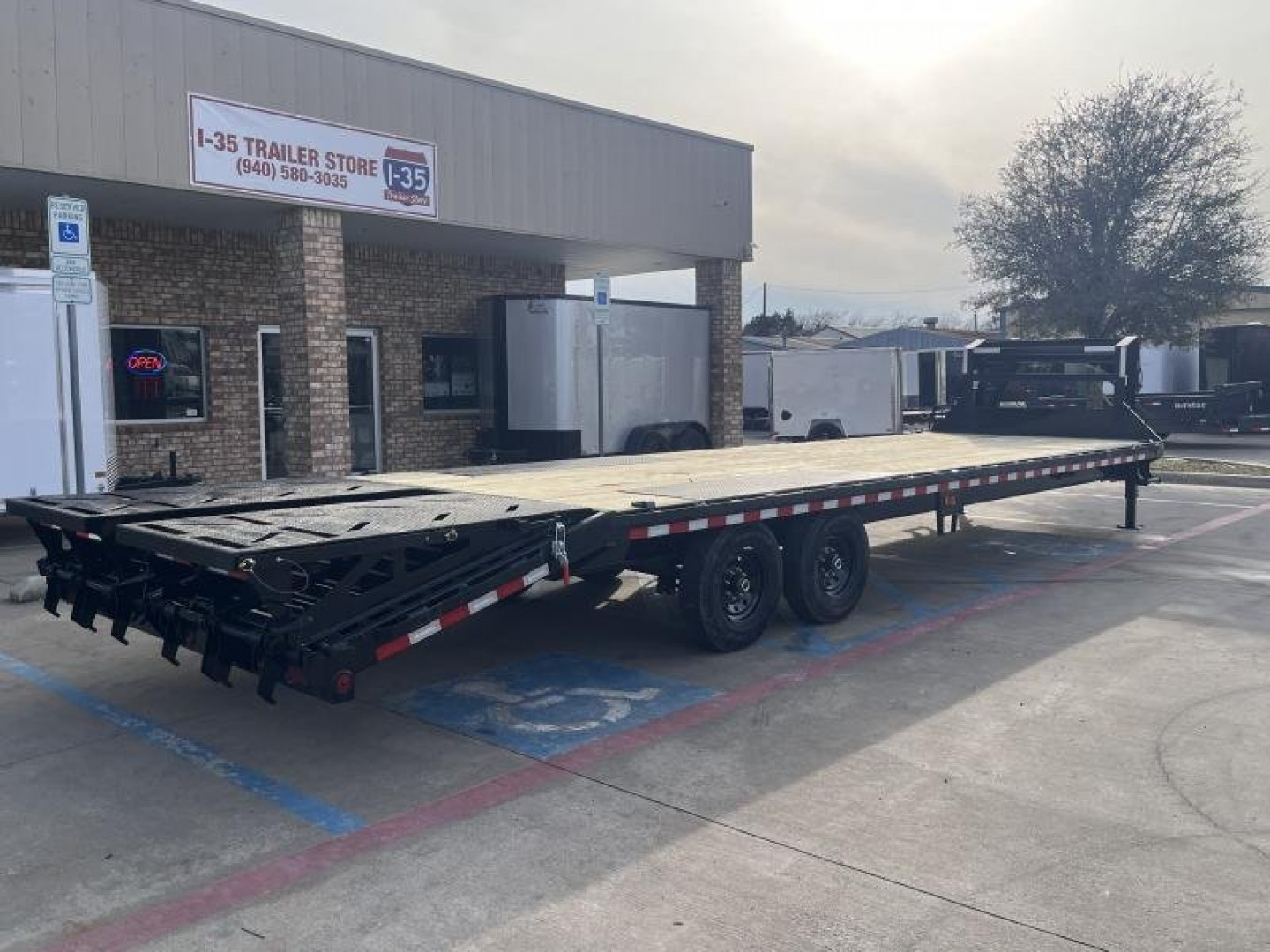 New 2025 Iron Bull FDG14 102x30  Equipment Trailer