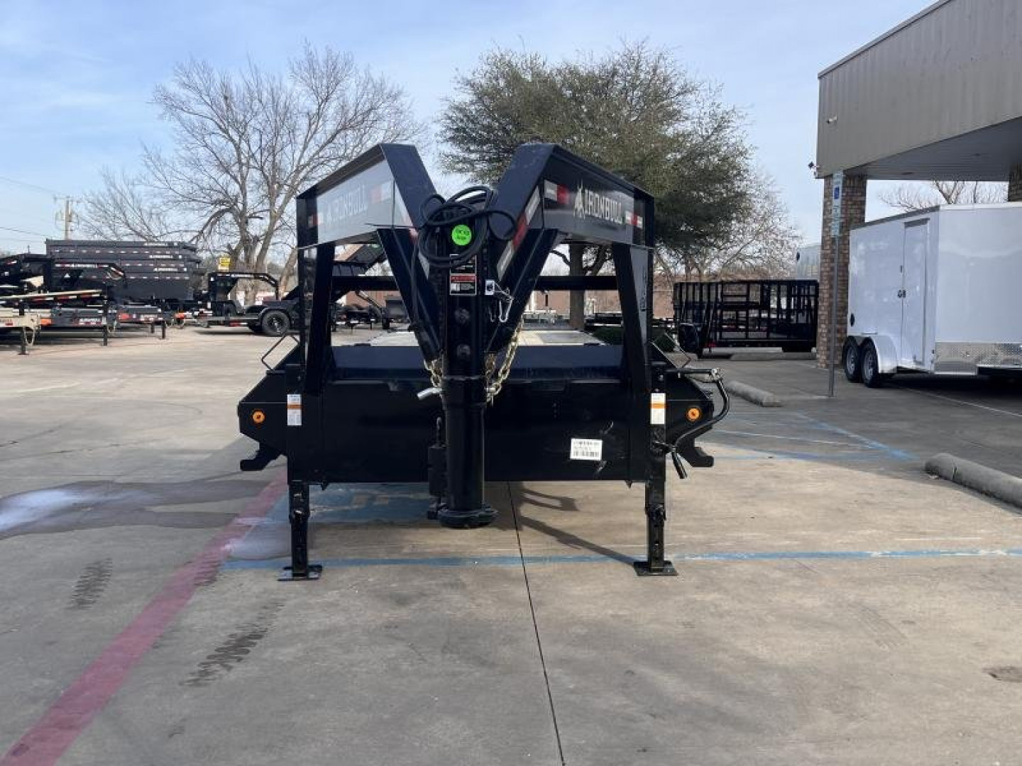 New 2025 Iron Bull FDG14 102x30  Equipment Trailer