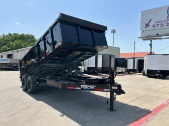 Used 2025 Top Hat Trailers 7x16 DPX 140 Dump Trailer