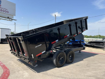 Used 2025 Top Hat Trailers 7x16 DPX 140 Dump Trailer