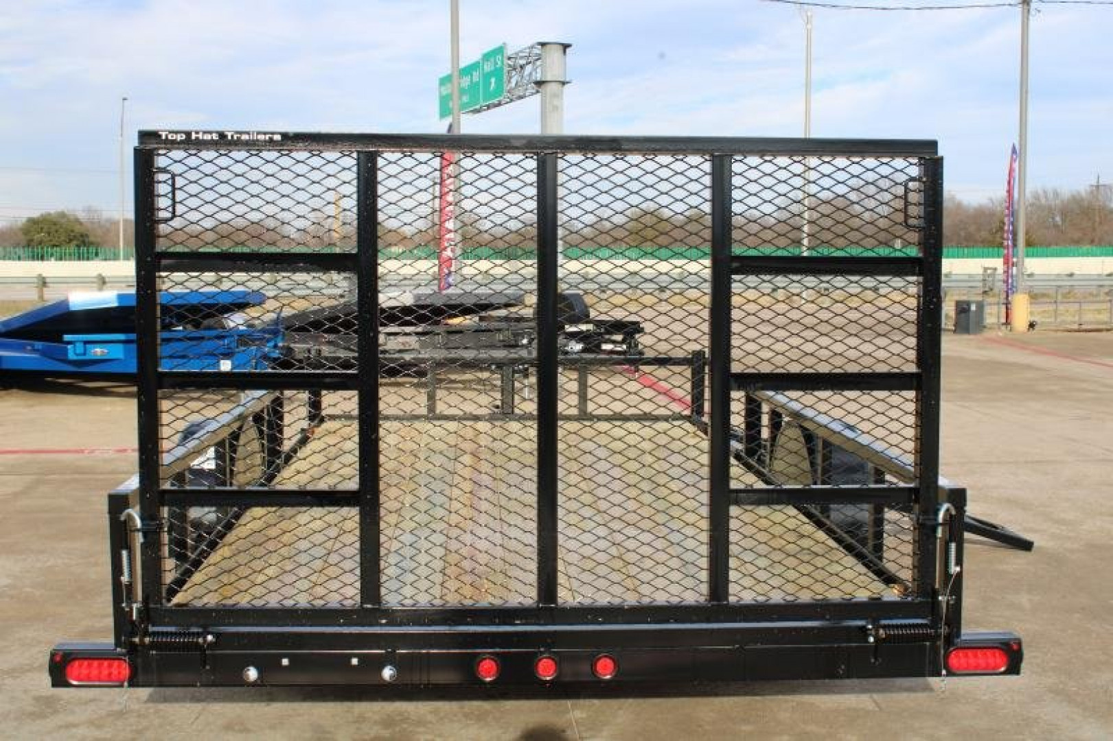 New 2025 Top Hat Trailers 83x14 QH Utility Trailer