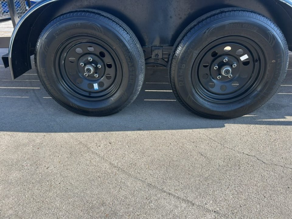 New 2025 Top Hat Trailers 16x77" LDX (No Brakes w Ramp)