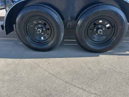 New 2025 Top Hat Trailers 16x77" LDX (No Brakes w Ramp)