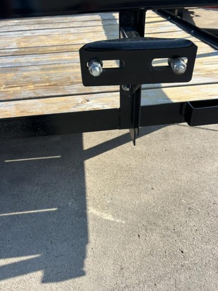 New 2025 Top Hat Trailers 16x77" LDX (No Brakes w Ramp)