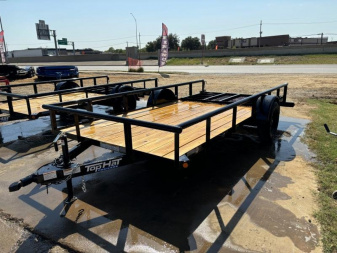 New 2025 Top Hat Trailers 14x77" DSP  Utility Trailer