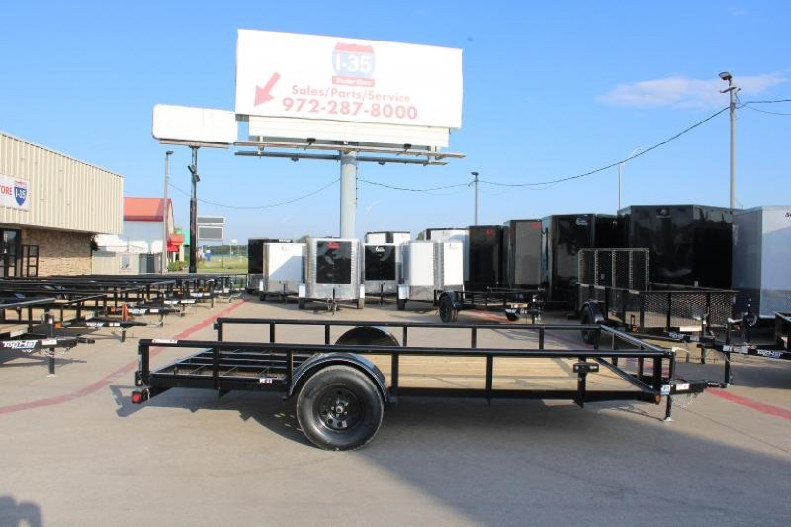New 2025 Top Hat Trailers DERBY SR PIPE - 6.5x14 DSP