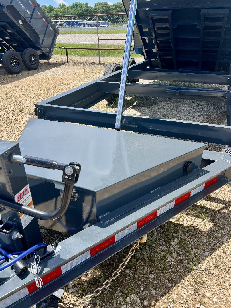 New 2025 DP Platinum Star 16' BP Dump Trailer