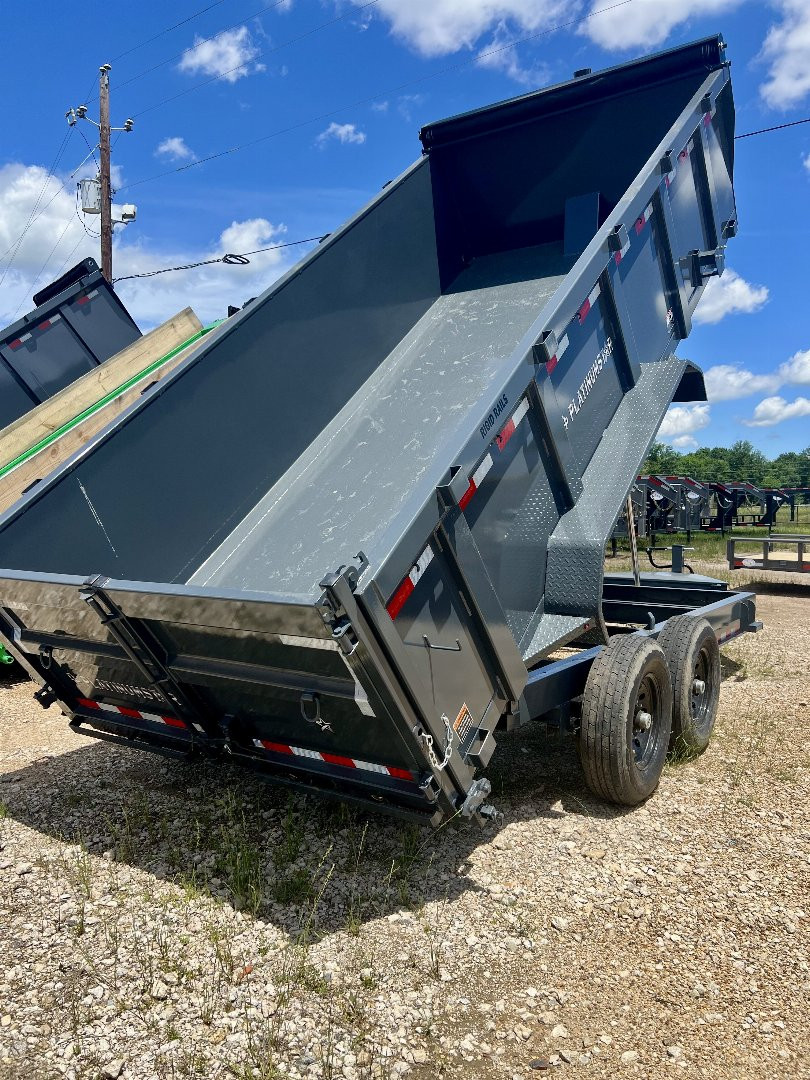 New 2025 DP Platinum Star 16' BP Dump Trailer