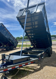 New 2025 DP Platinum Star 16' BP Dump Trailer