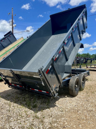 New 2025 DP Platinum Star 16' BP Dump Trailer