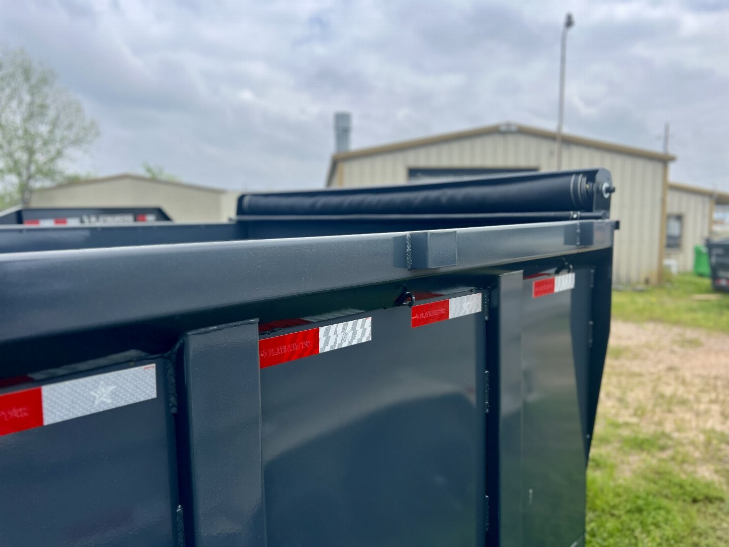 New 2025 DP Platinum Star 16' BP Dump Trailer