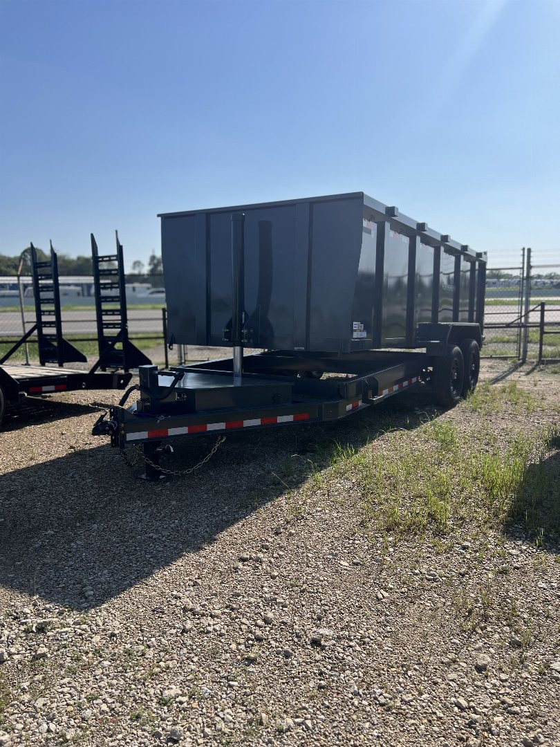 New 2025 DP Platinum Star 16' BP Dump Trailer