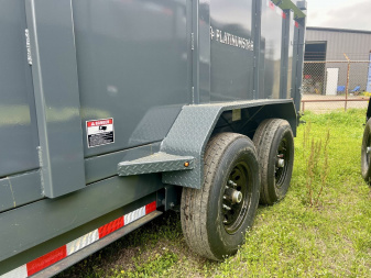 New 2025 DP Platinum Star 16' BP Dump Trailer