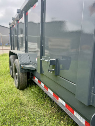 New 2025 DP Platinum Star 16' BP Dump Trailer