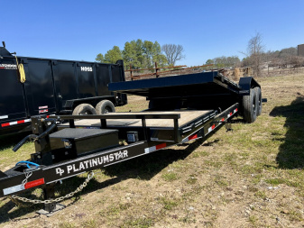 New 2025 DP Platinum Star 22' TD Tilt Trailer