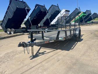 New 2025 RawMaxx UTX 12' Utility Trailer