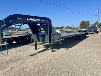 New 2024 Lamar FD 32' Gooseneck Trailer
