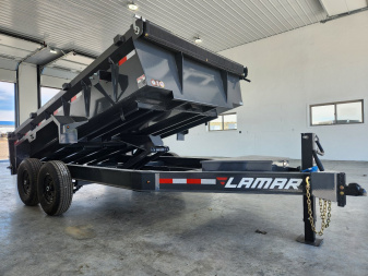 New 2026 Lamar 14' Dump Trailer 14K