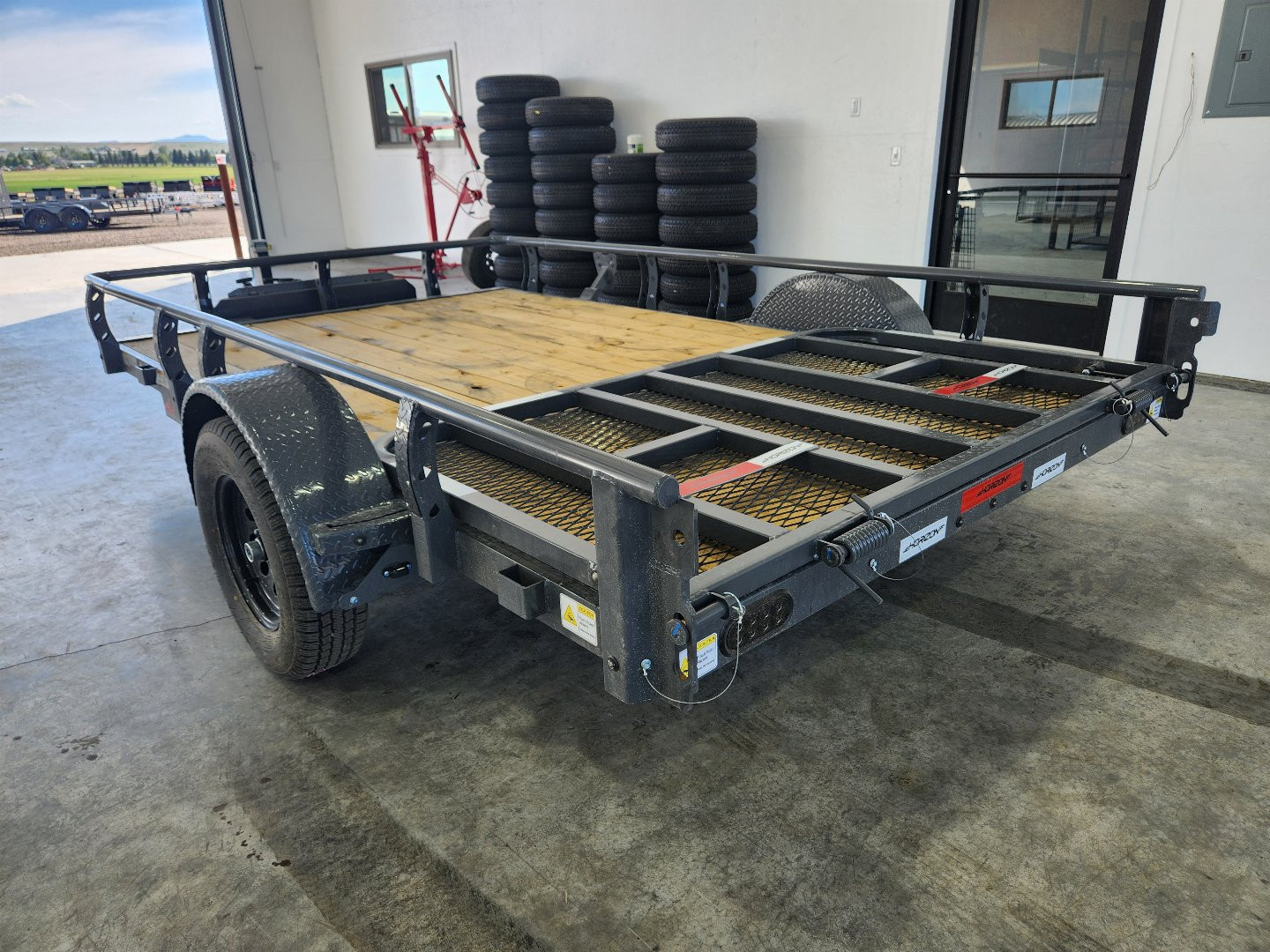 New 2026 Horizon 12' Utility Trailer 3K