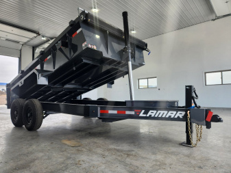 New 2026 Lamar 14' Dump Trailer 14K