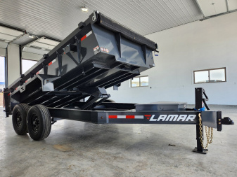 New 2025 Lamar 14' Dump Trailer 14K