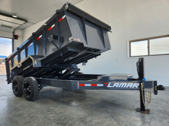 New 2025 Lamar 14' Dump Trailer 16K