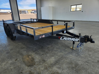 New 2025 Lamar 14' Utility Trailer 7K