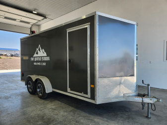 Used 2022 Stealth 7x16 Aluminum Cargo Trailer