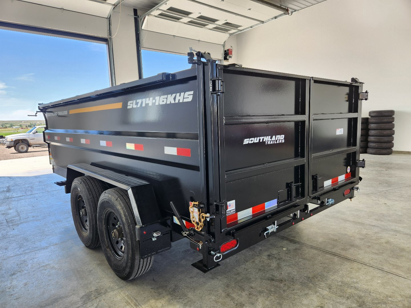 New 2026 Southland 14' Dump Trailer 16K