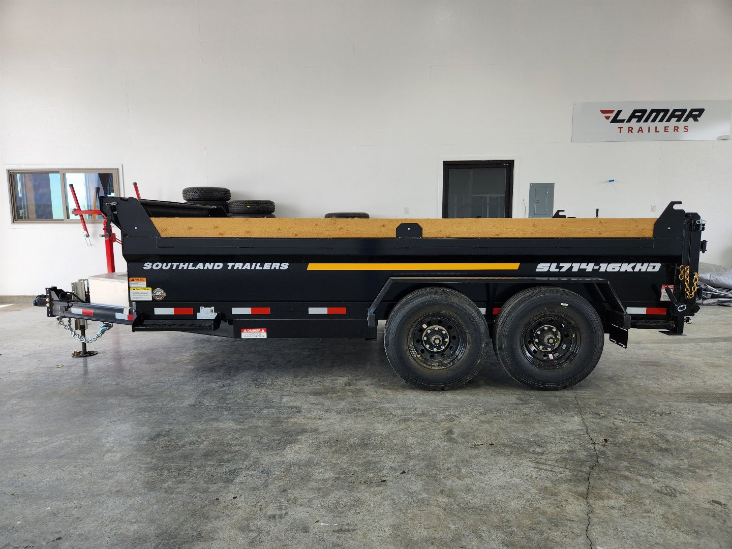 New 2025 Southland 14' Dump Trailer 16K