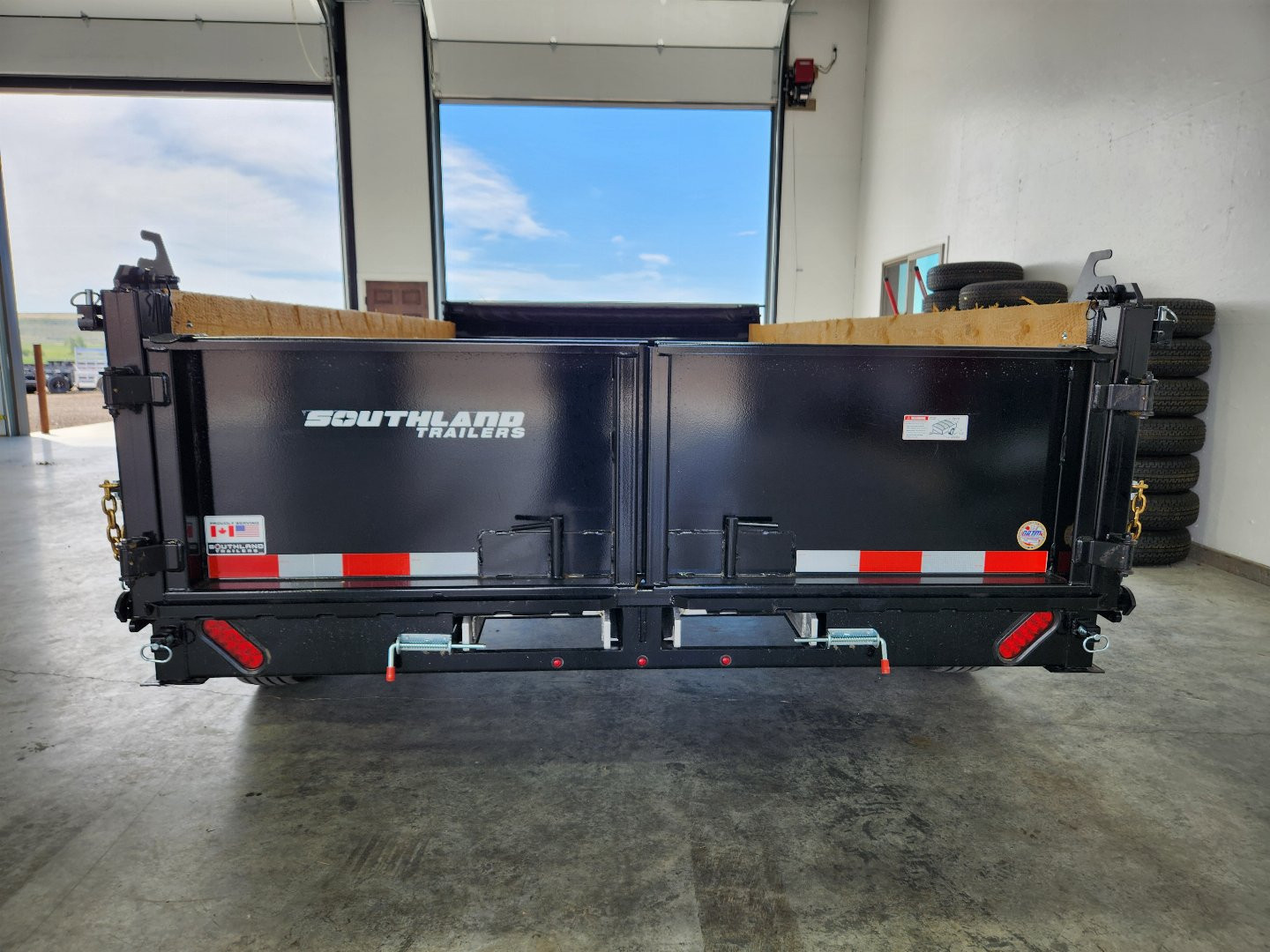 New 2025 Southland 14' Dump Trailer 16K