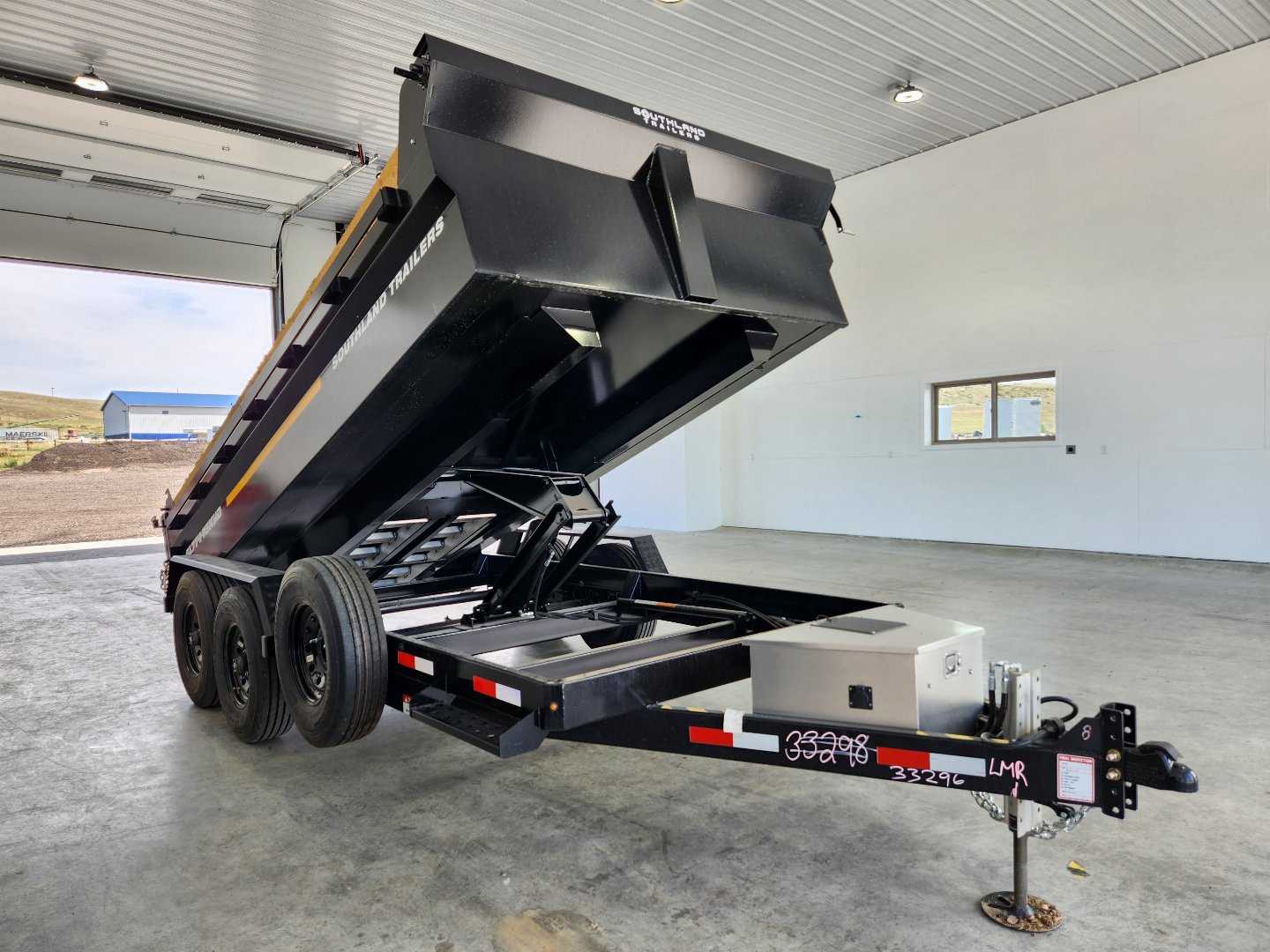 New 2025 Southland 14' Dump Trailer 16K